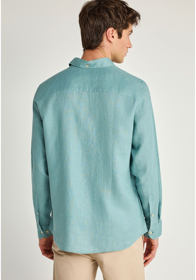 Ανδρικό λινό πουκάμισο - The essentials