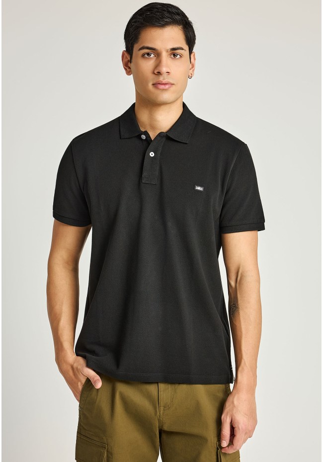 Essential μπλούζα πόλο από βαμβάκι