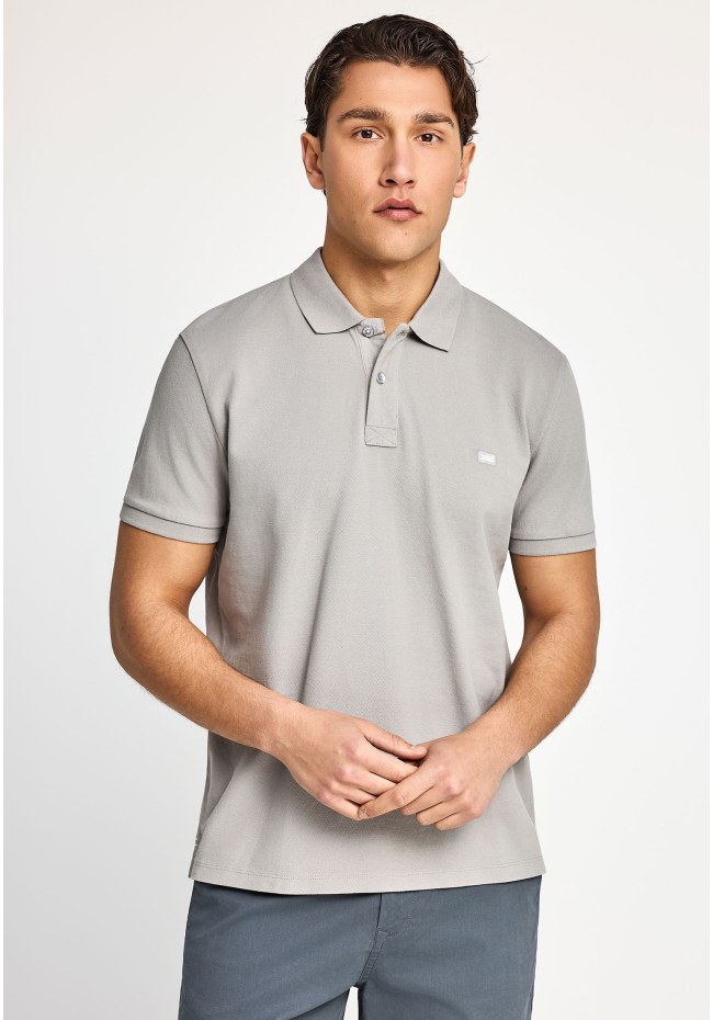 Essential μπλούζα πόλο από βαμβάκι