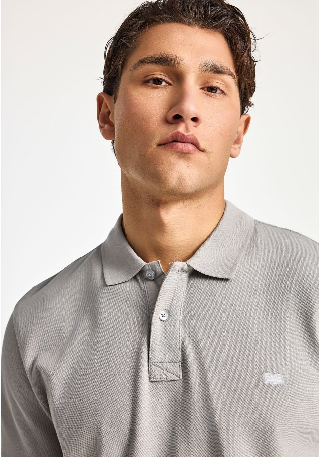 Essential μπλούζα πόλο από βαμβάκι