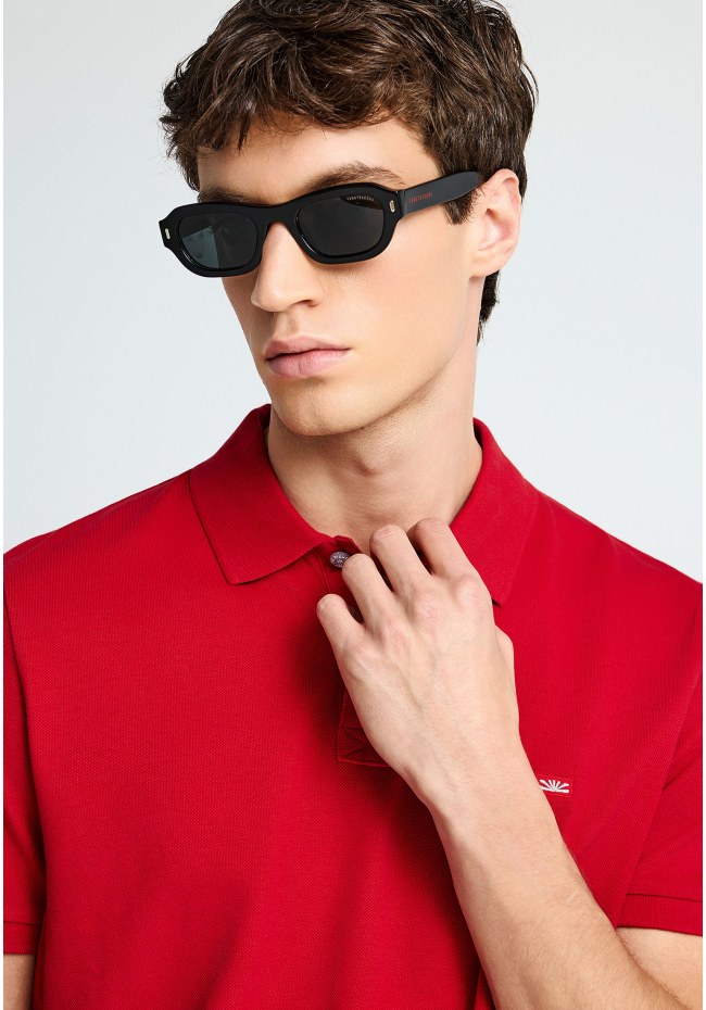 Essential μπλούζα πόλο από βαμβάκι