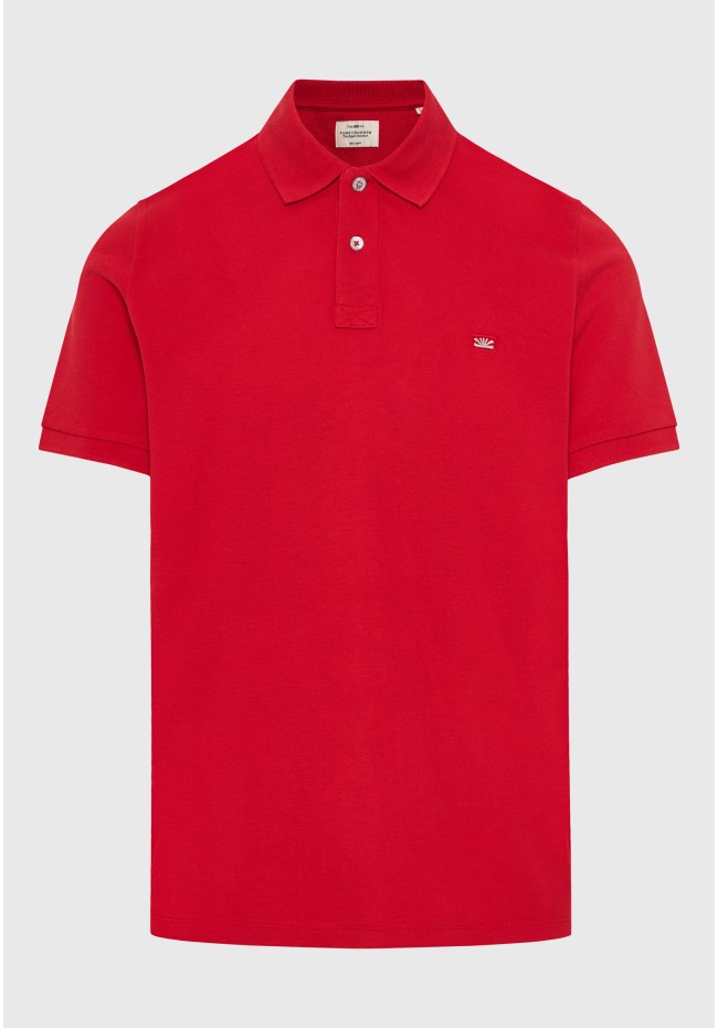 Essential μπλούζα πόλο από βαμβάκι