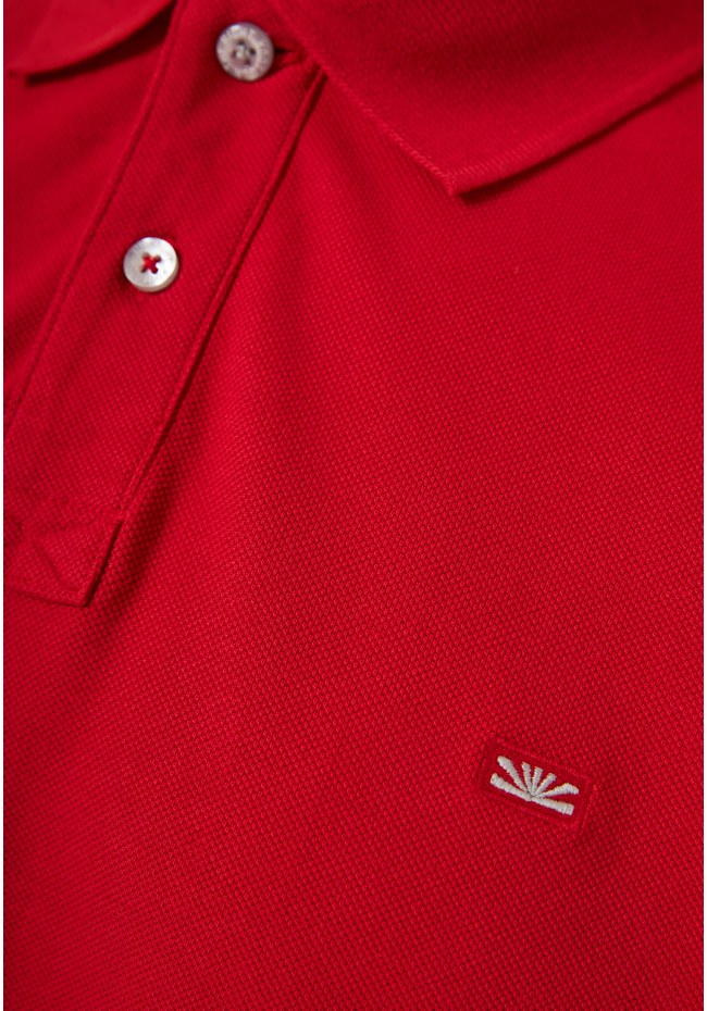 Essential μπλούζα πόλο από βαμβάκι