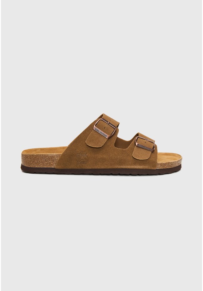 Men's leather sandals