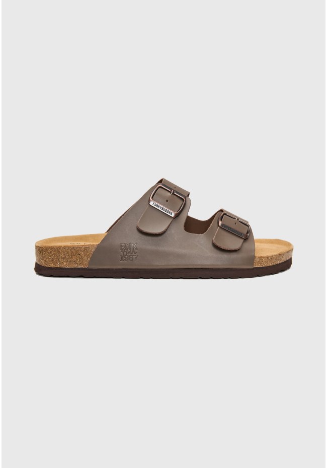 Men's leather sandals