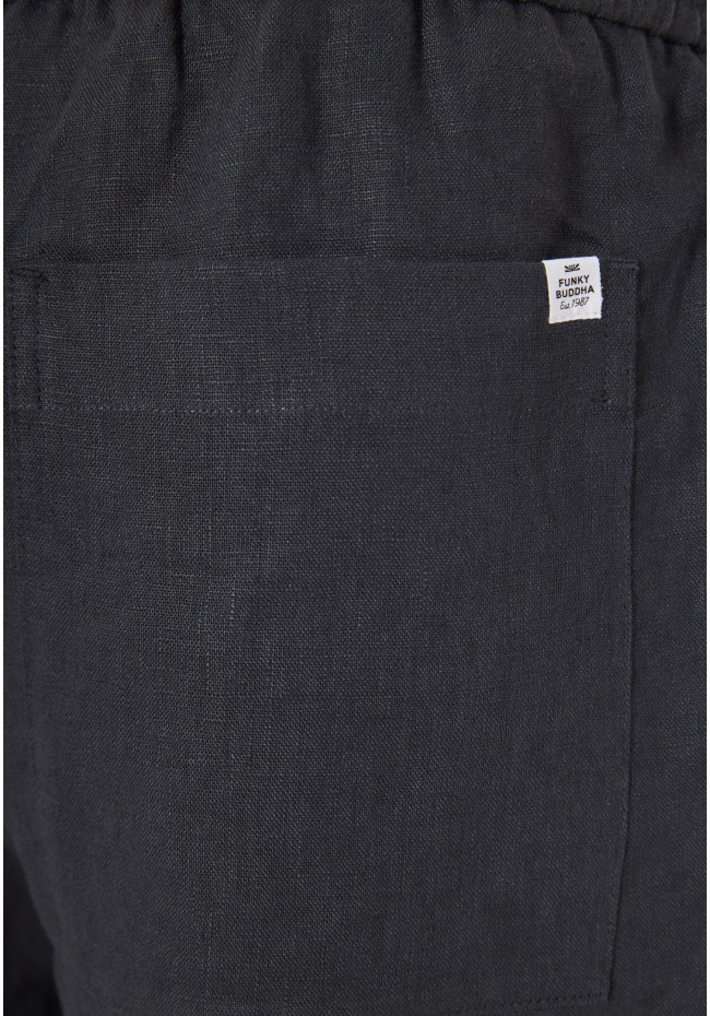 Ανδρικό comfort fit λινό chino παντελόνι