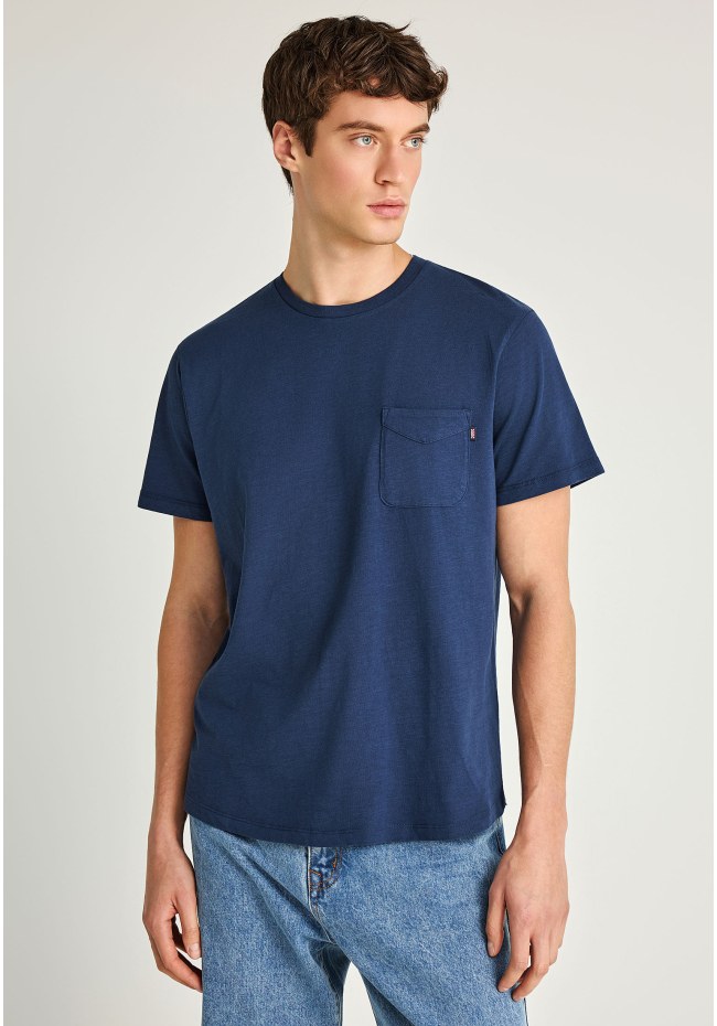 T-shirt με τσέπη στο στήθος