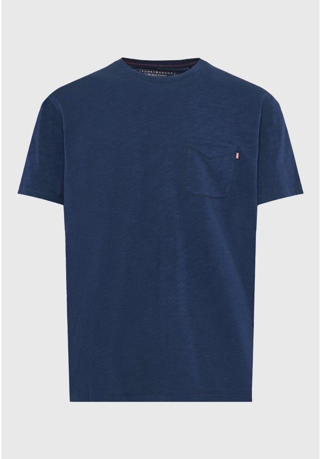 T-shirt με τσέπη στο στήθος
