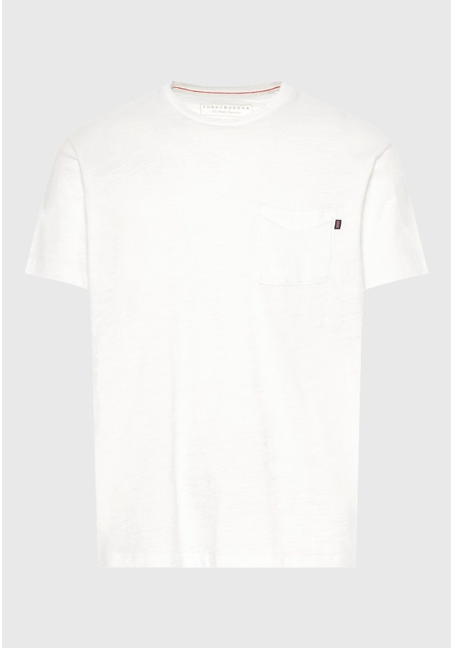 T-shirt με τσέπη στο στήθος