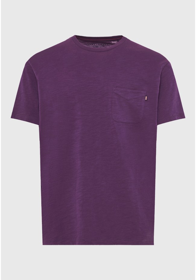 T-shirt με τσέπη στο στήθος