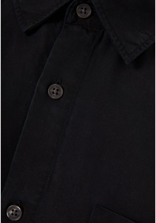 Men's lyocell shirt with chest pocket