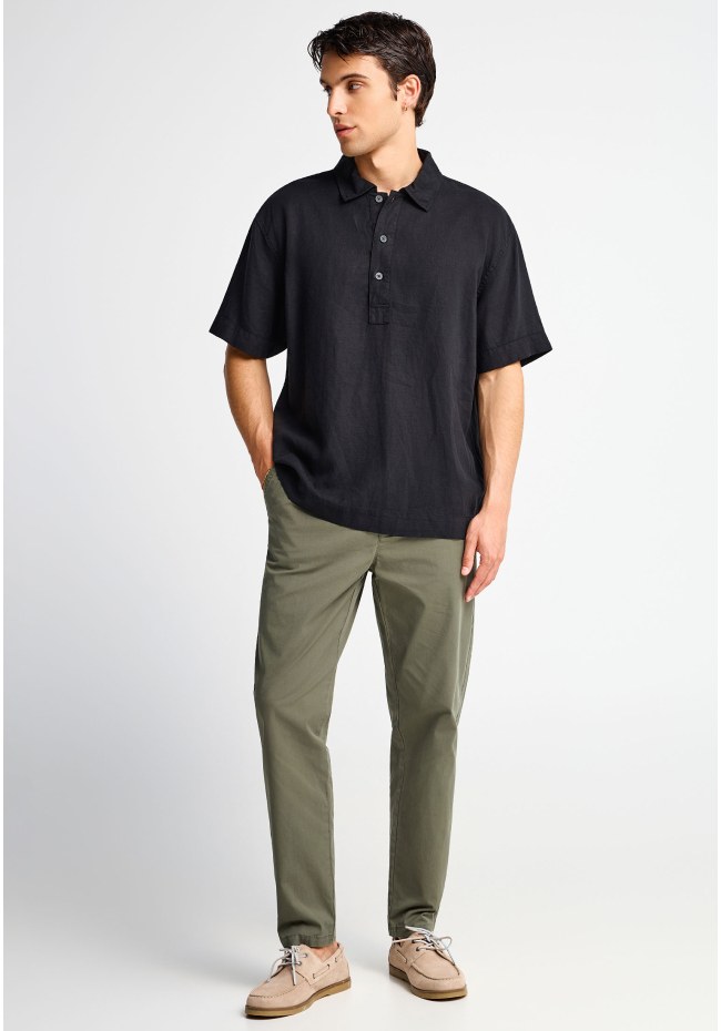 Ανδρική lyocell oversized μπλούζα polo