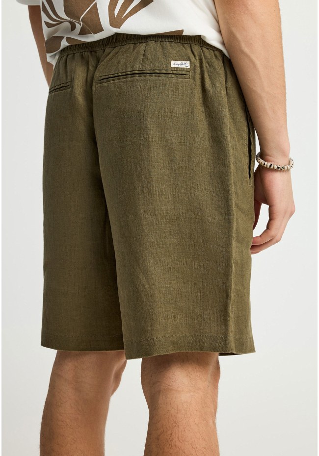 Ανδρική λινή chino βερμούδα