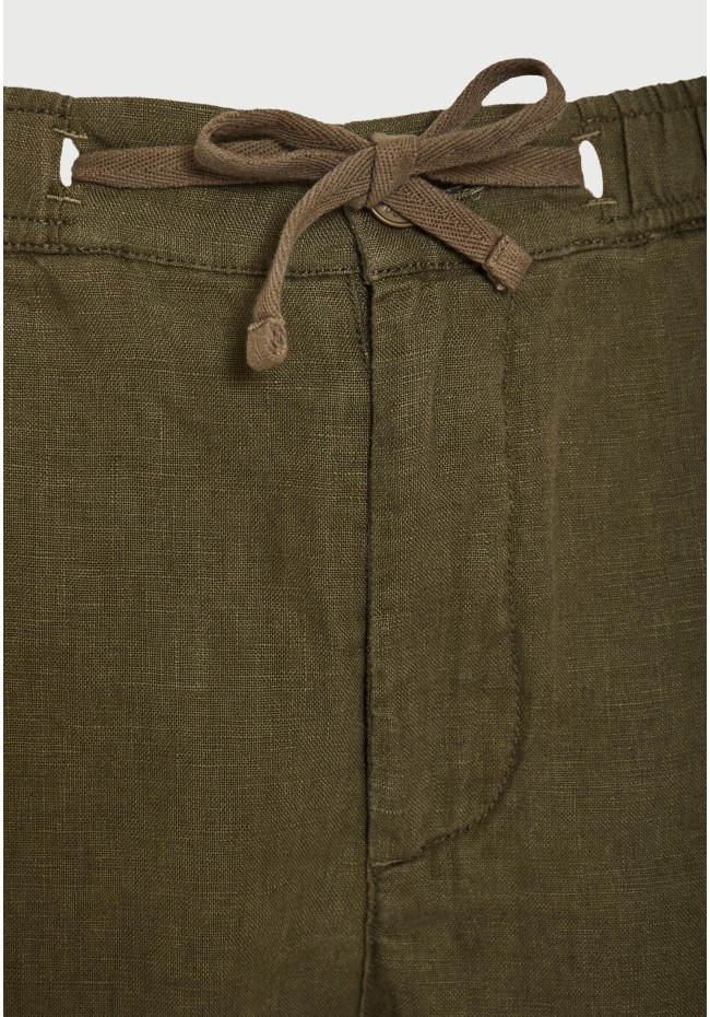 Ανδρική λινή chino βερμούδα