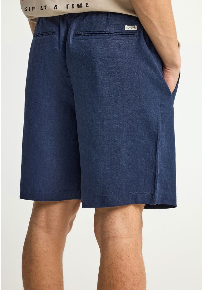 Ανδρική λινή chino βερμούδα