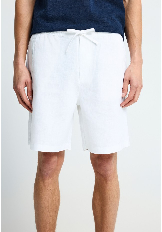 Ανδρική λινή chino βερμούδα