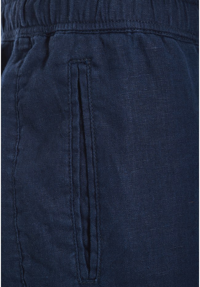 Ανδρικό comfort fit λινό chino παντελόνι