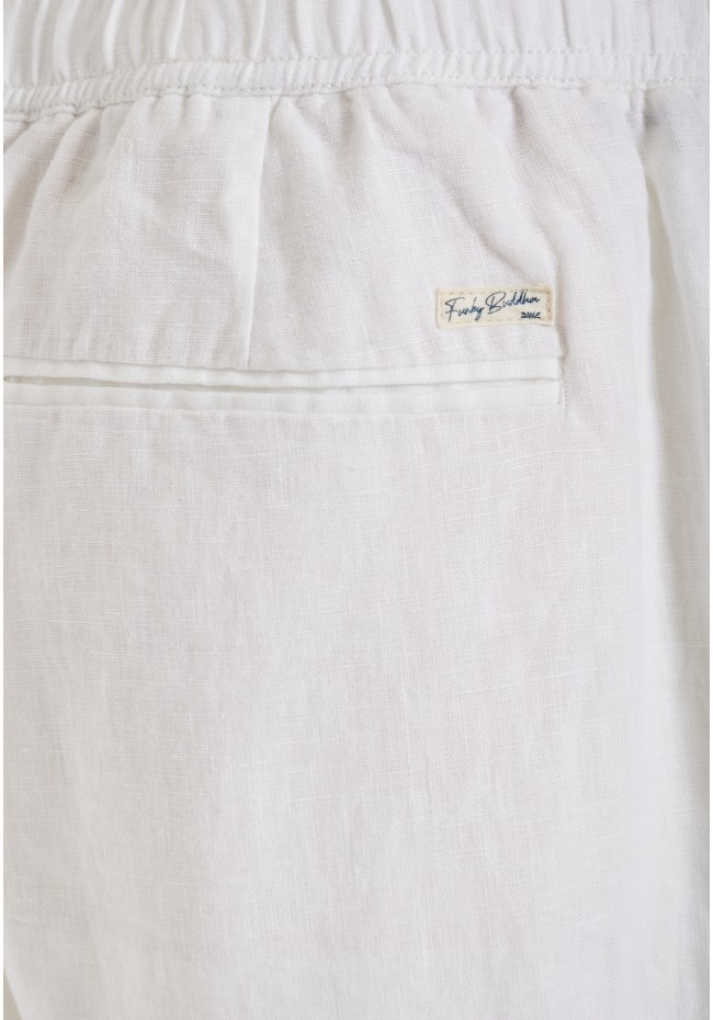 Ανδρικό comfort fit λινό chino παντελόνι