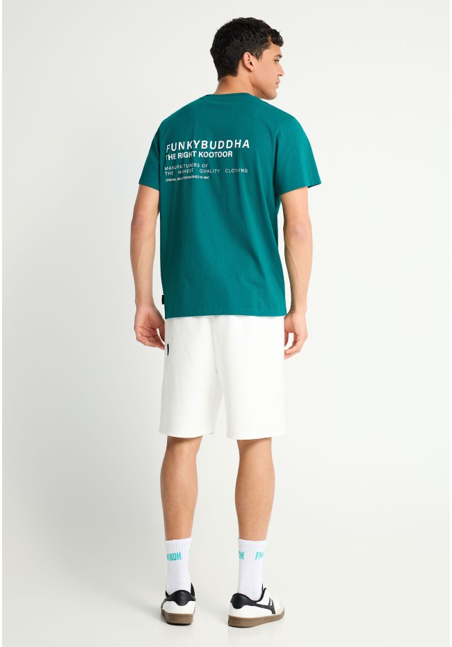 Ανδρικό βαμβακερό t-shirt με τύπωμα