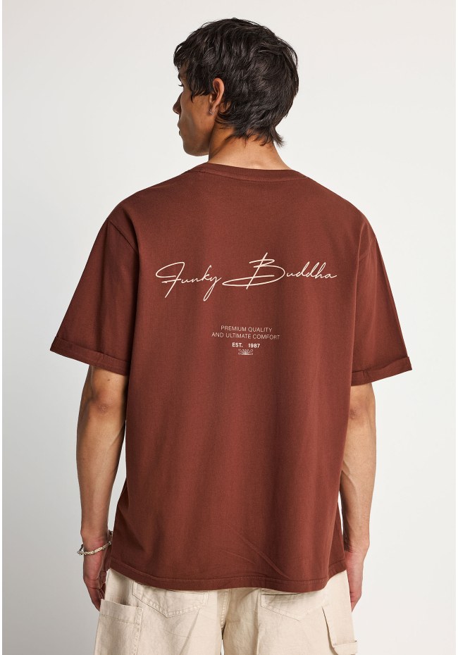 Men's cotton t-shirt with print