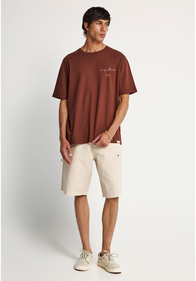 Men's cotton t-shirt with print