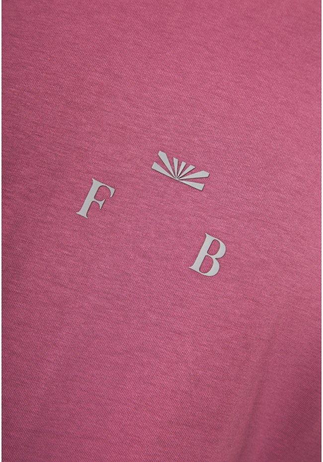 Ανδρικό relaxed t-shirt με τύπωμα στην πλάτη