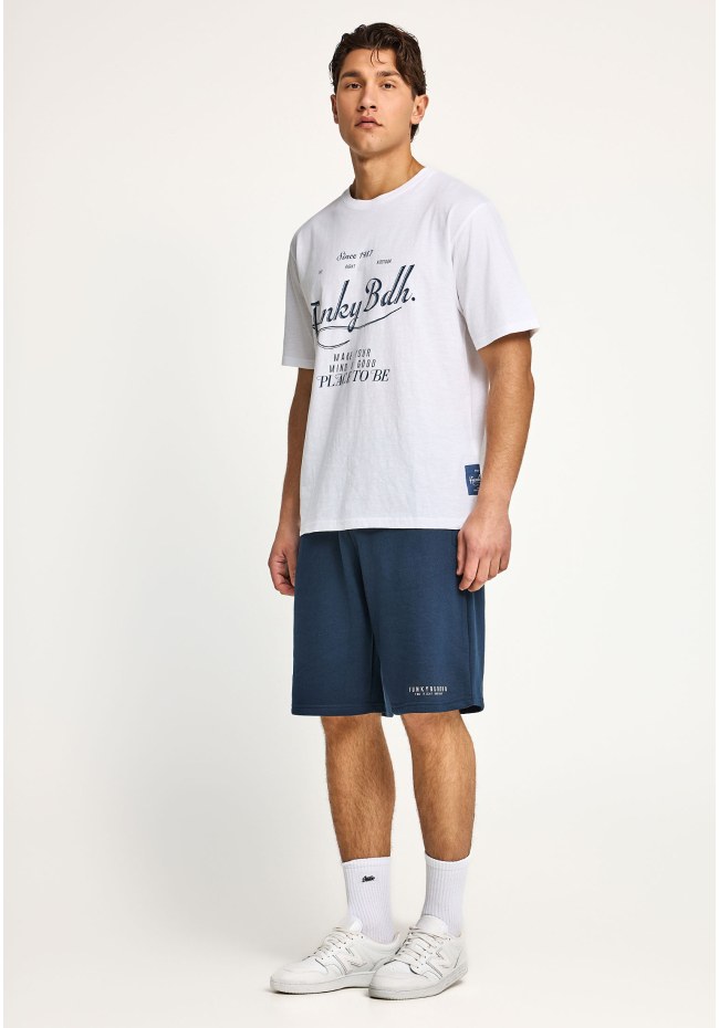 Ανδρικό relaxed t-shirt με τύπωμα