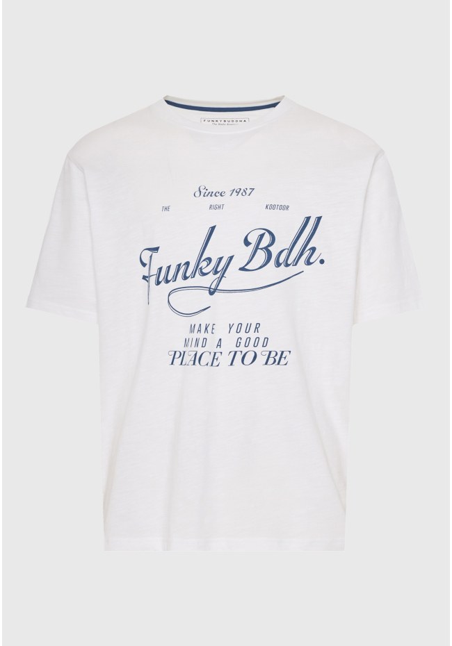 Ανδρικό relaxed t-shirt με τύπωμα