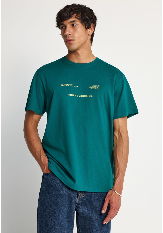 Men's cotton t-shirt with print