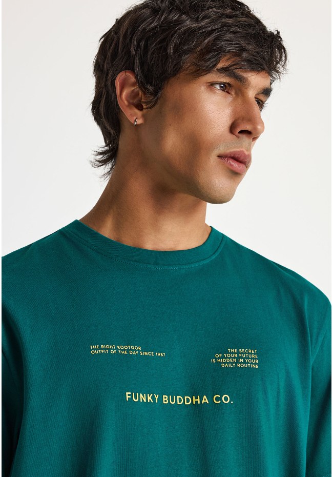 Men's cotton t-shirt with print