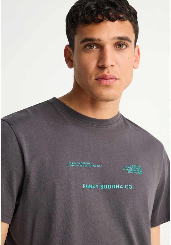 Men's cotton t-shirt with print
