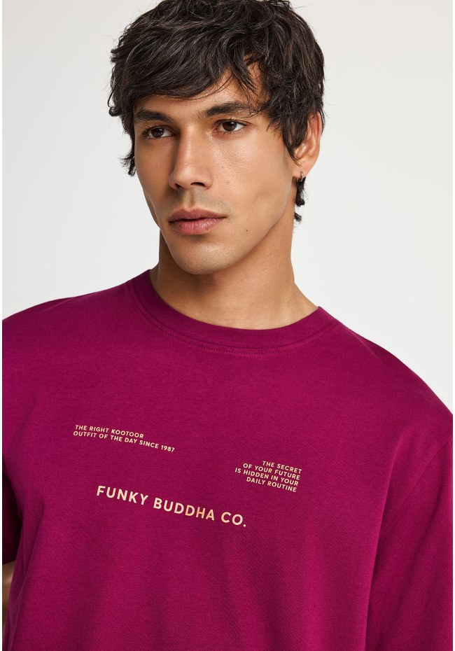 Men's cotton t-shirt with print