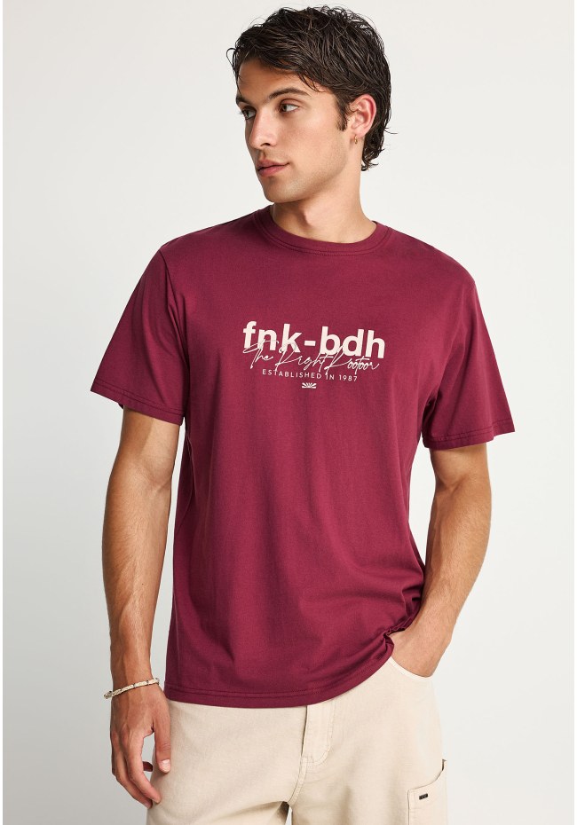 Ανδρικό t-shirt από οργανικό βαμβάκι με τύπωμα