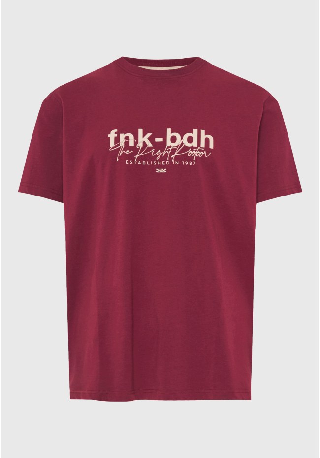 Ανδρικό t-shirt από οργανικό βαμβάκι με τύπωμα