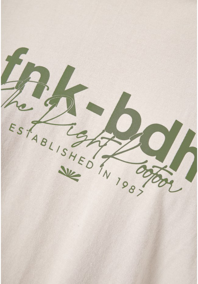 Ανδρικό t-shirt από οργανικό βαμβάκι με τύπωμα