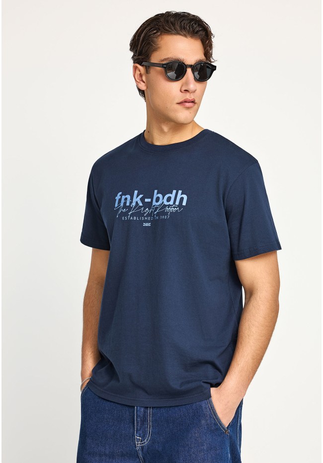 Ανδρικό t-shirt από οργανικό βαμβάκι με τύπωμα