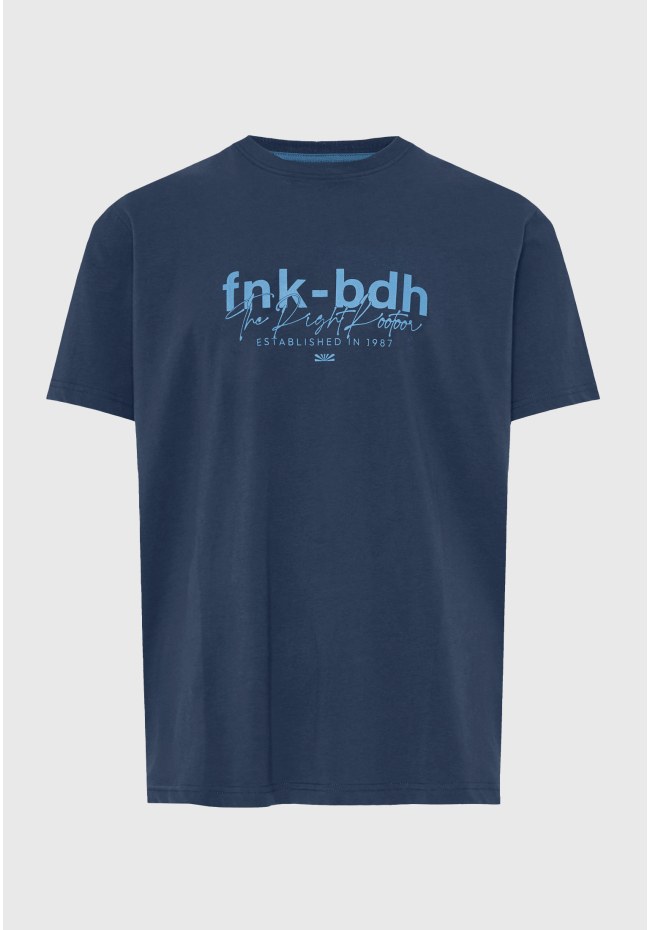 Ανδρικό t-shirt από οργανικό βαμβάκι με τύπωμα