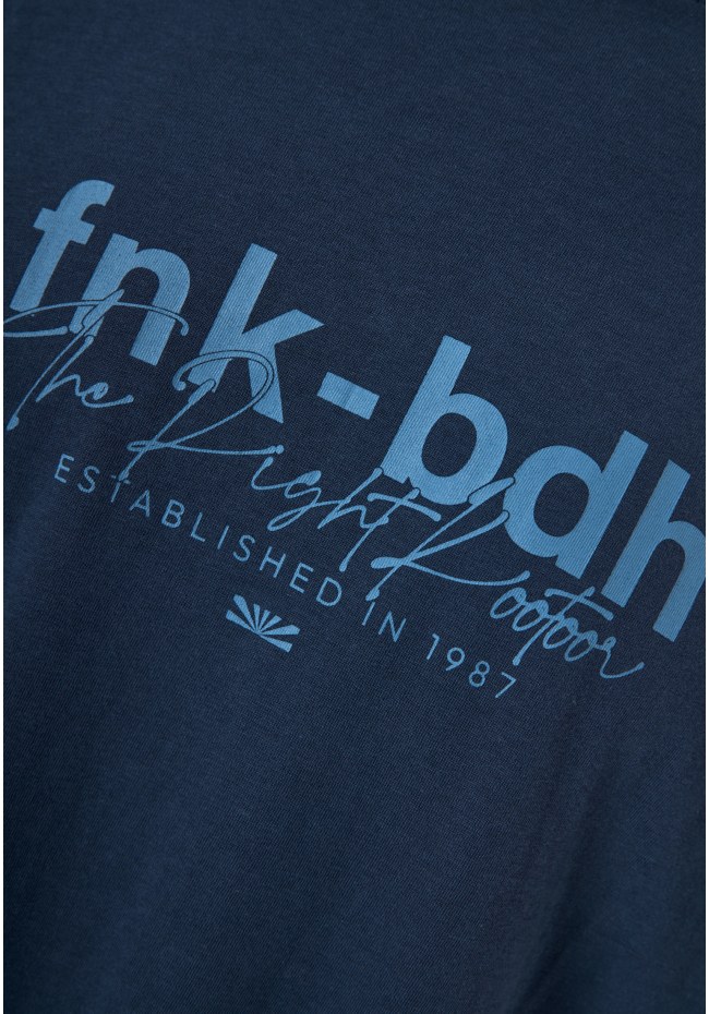 Ανδρικό t-shirt από οργανικό βαμβάκι με τύπωμα