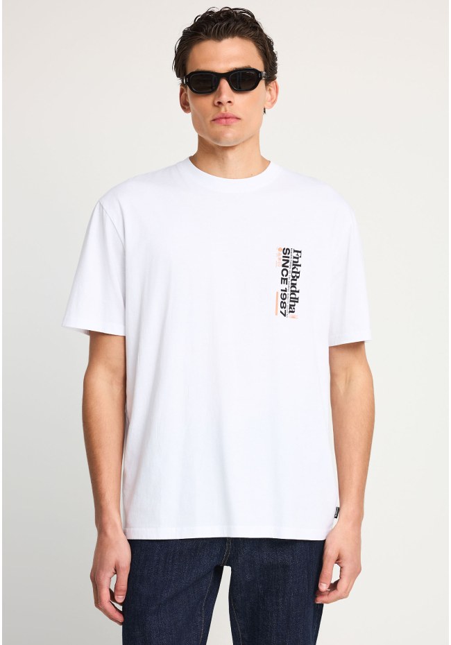 Ανδρικό relaxed t-shirt με τύπωμα