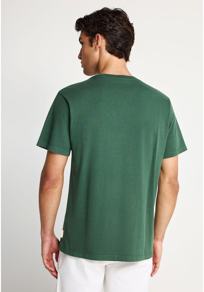 Ανδρικό βαμβακερό t-shirt με τύπωμα