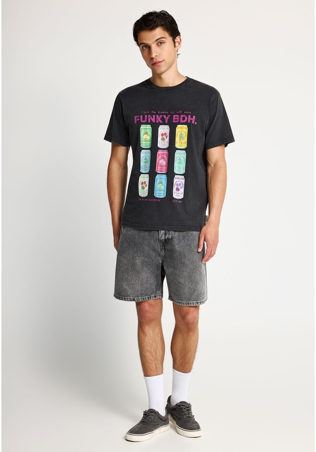 Men's cotton t-shirt with print