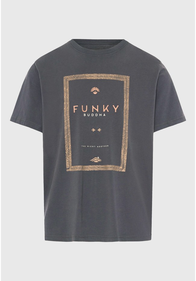 Ανδρικό βαμβακερό t-shirt με τύπωμα