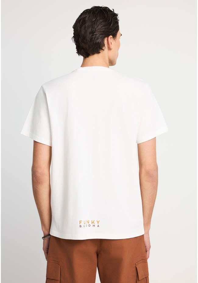 Ανδρικό βαμβακερό t-shirt με τύπωμα