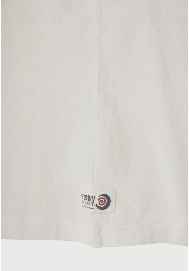 Men's relaxed t-shirt with print on the back