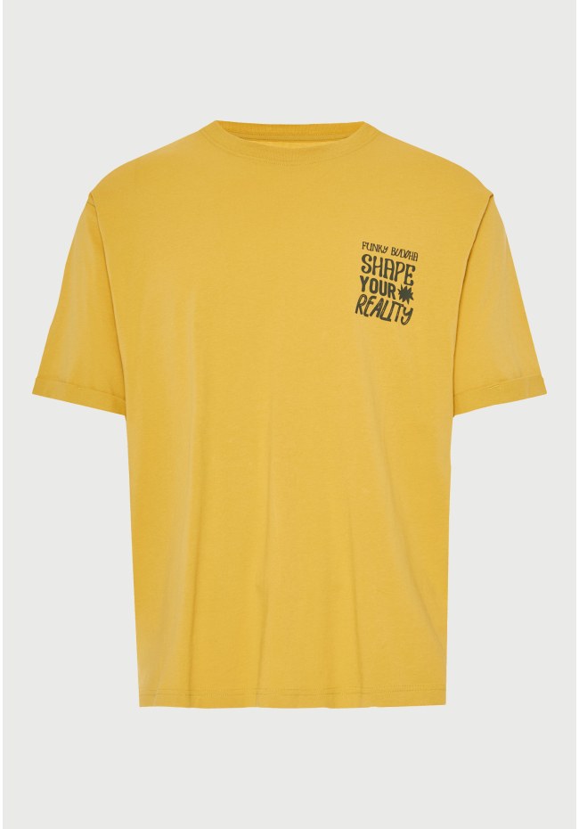 T-shirt με τύπωμα στην πλάτη