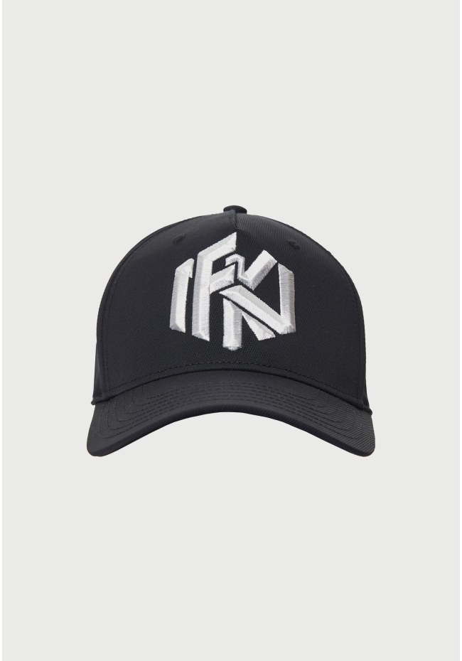Men's cap with branded embroidery