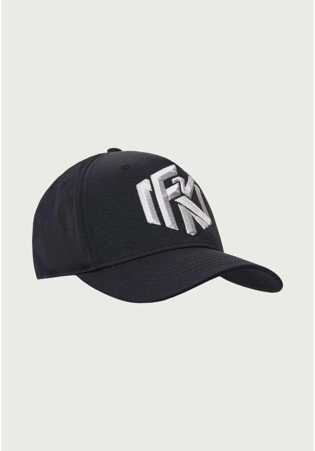 Men's cap with branded embroidery