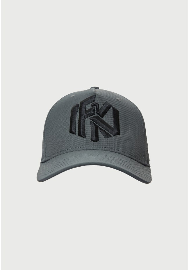 Men's cap with branded embroidery