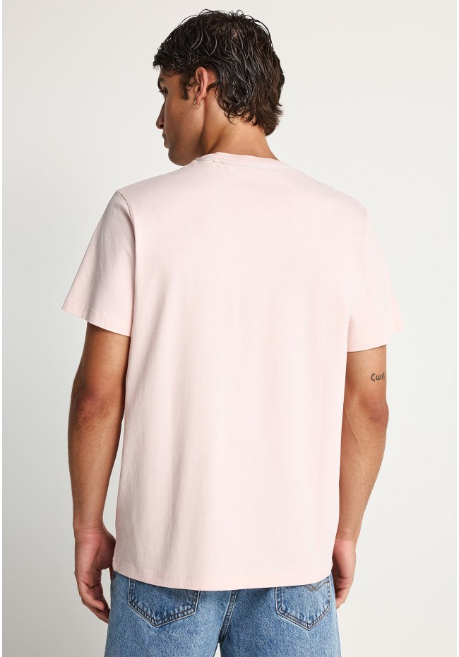 Ανδρικό βαμβακερό t-shirt με τύπωμα