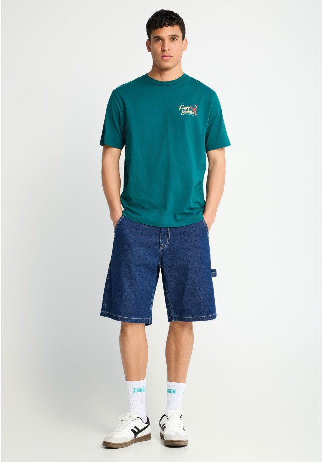 Ανδρικό relaxed t-shirt με τύπωμα